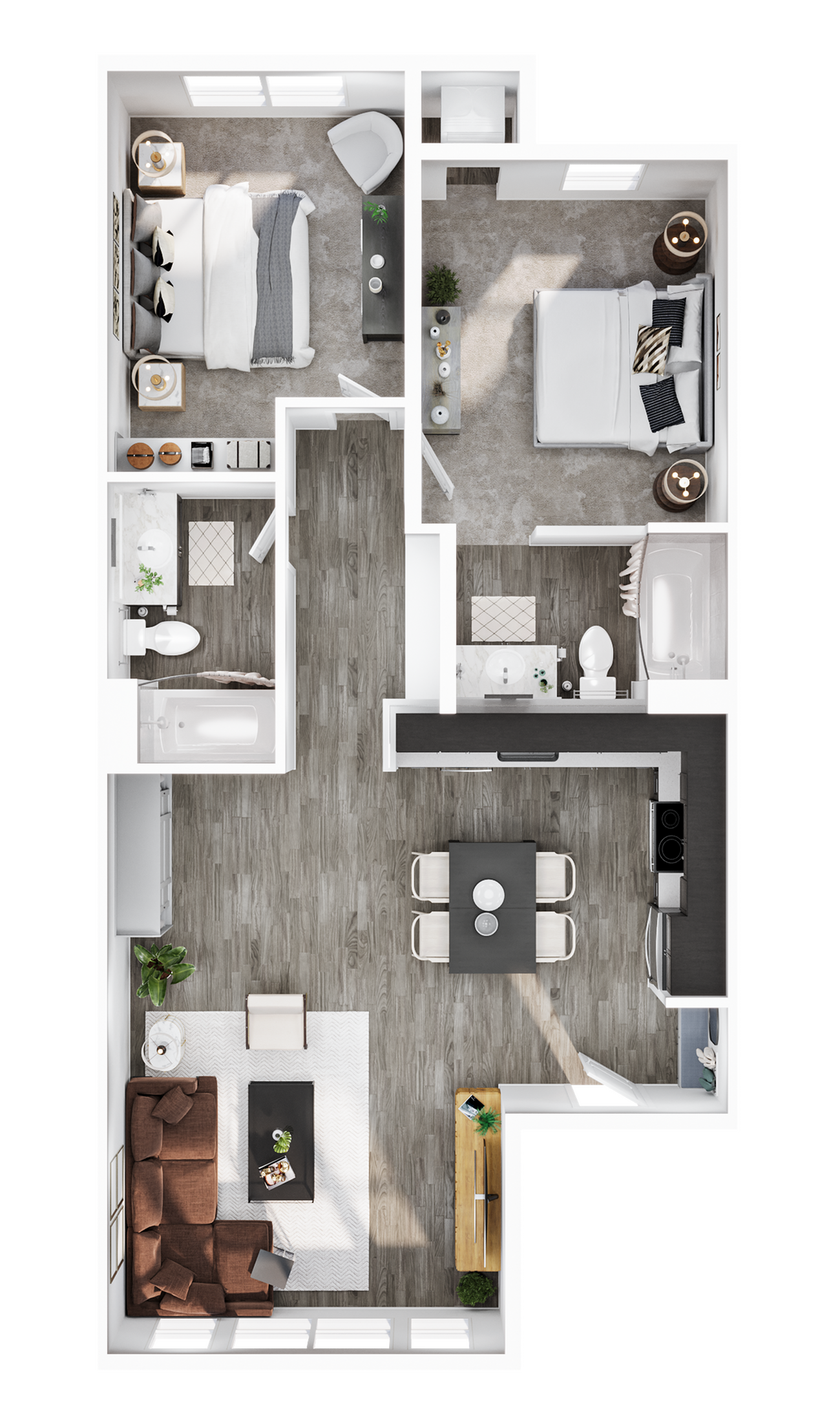 2BR/2BA &ndash; B2