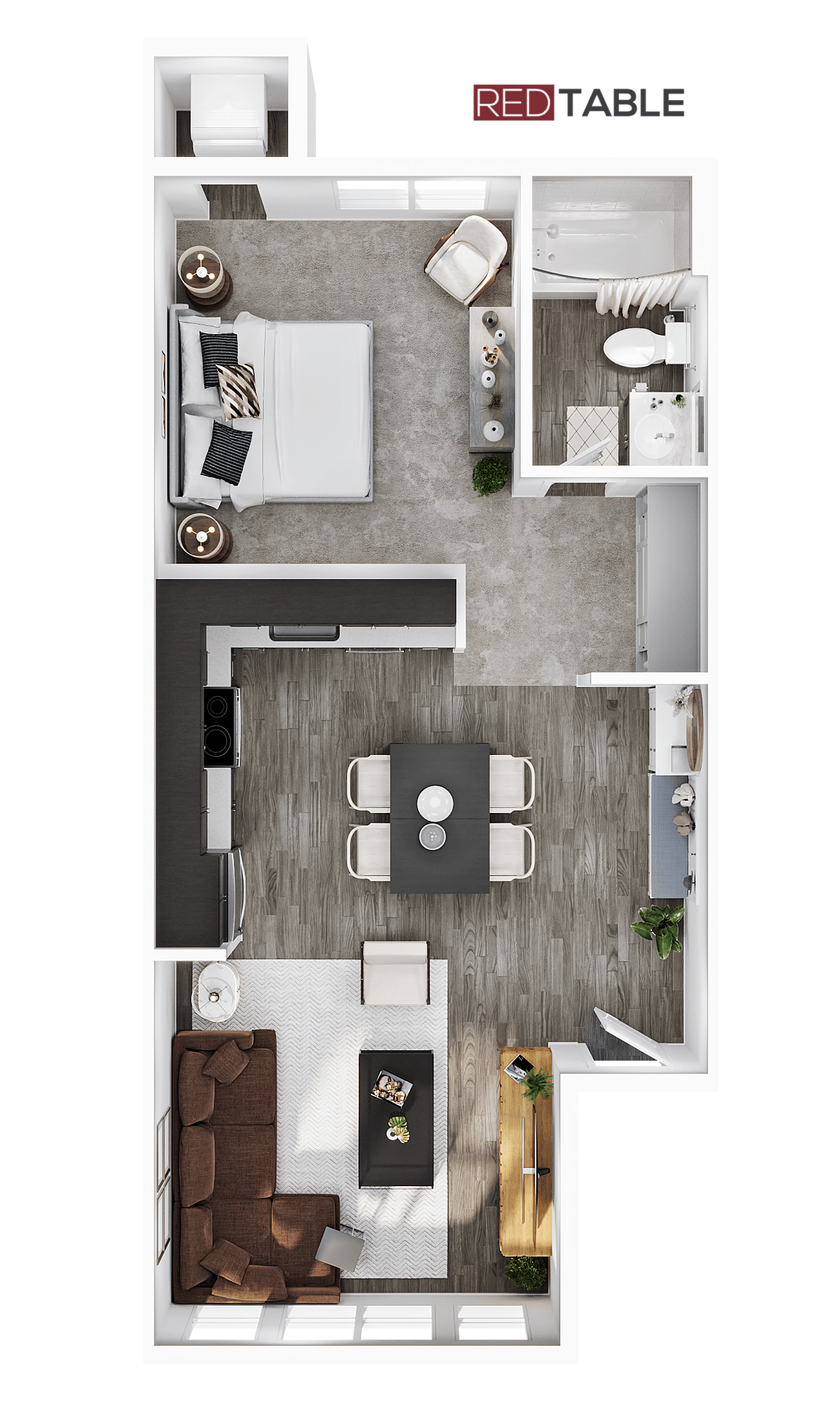 1BR/1BA &ndash; A3