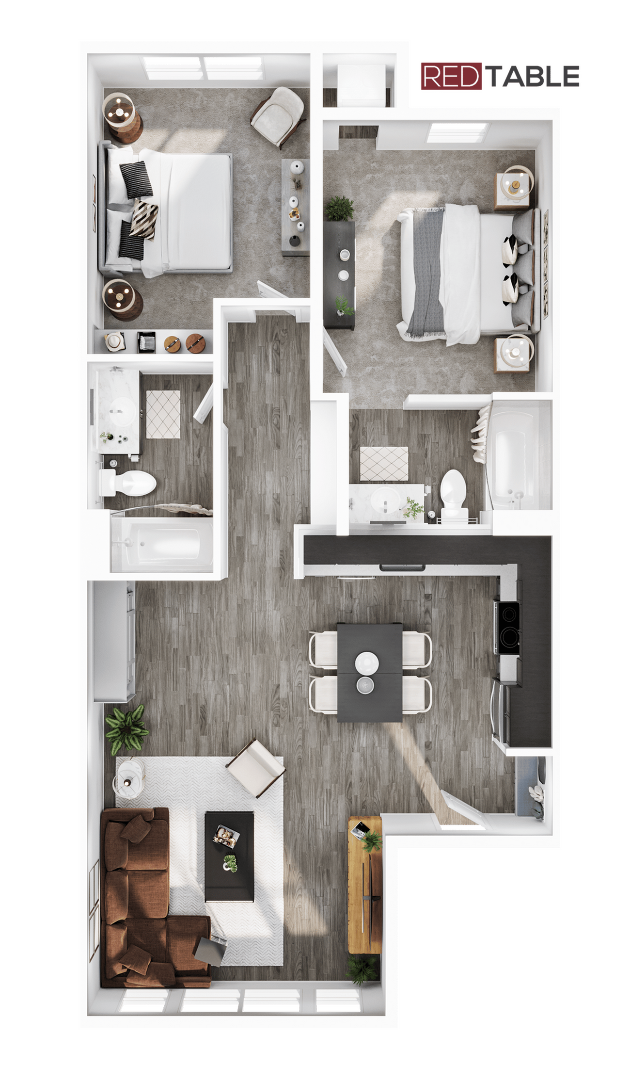 2BR/2BA &ndash; B1