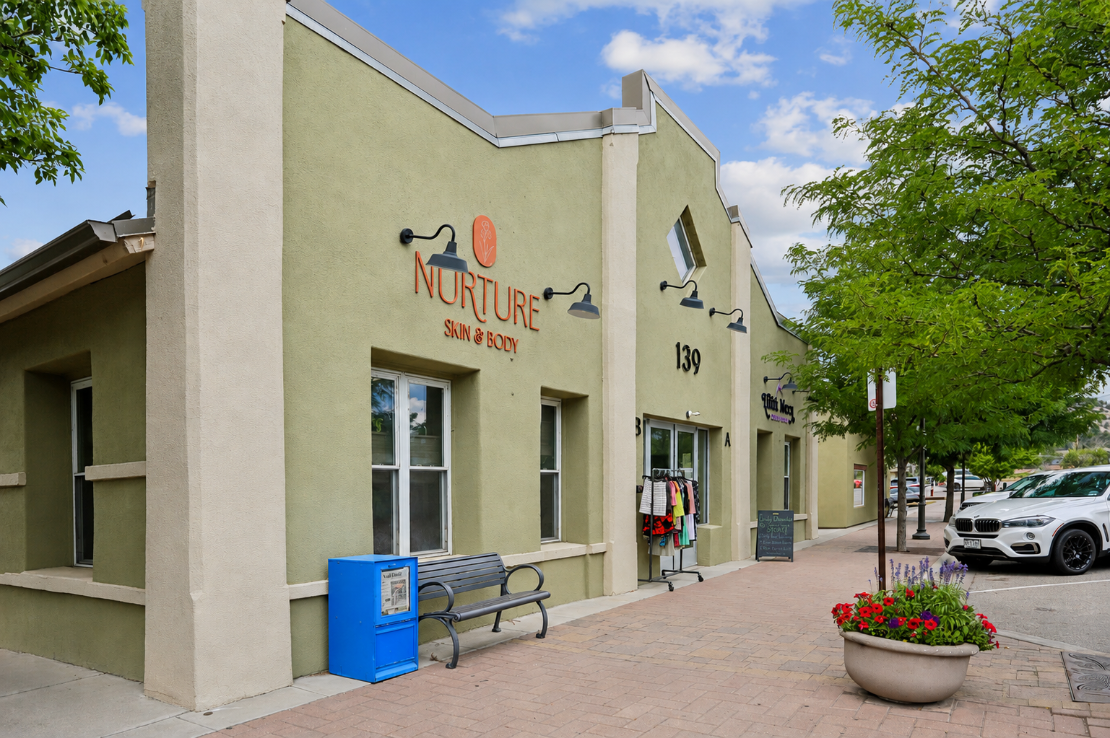 Nurture Skin & Body storefront in Eagle, CO